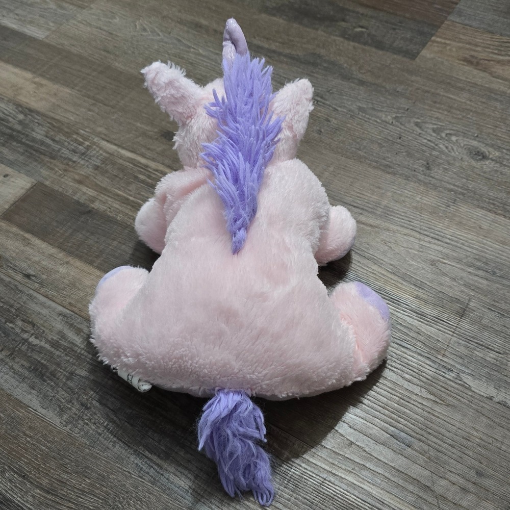 Pillow Charms Magical Unicorn Plush Folding Pillow Pink Purple Small 2013 - Picture 6 of 10